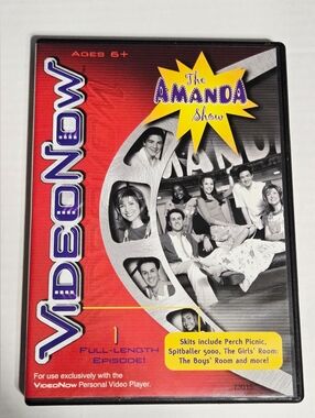 VideoNow The Amanda Show PVD Disc + Case Nickelodeon 2003